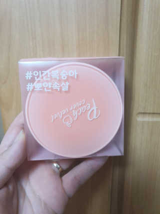 [블랙루즈] 피치 커버 벨벳 쿠션 2종 중 택1 — 5점을 준 리뷰어가 2020년 7월 올린 사용 사진