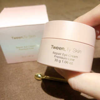 Tween.Ty Skin 트웬티스킨 리페어 아이크림 프리미엄 라인 — 5점을 준 리뷰어가 2020년 10월 올린 사용 사진