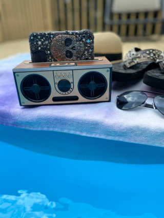 SEVIZ RETRO20W 레트로 블루투스 스피커 — 5점을 준 리뷰어가 2020년 7월 올린 사용 사진