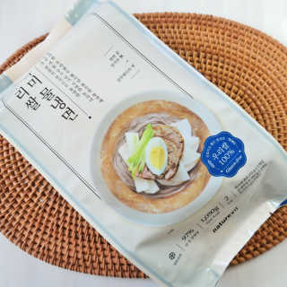 [네이처빌] 우리쌀 흑미비빔냉면,물냉면 총 2종 — 5점을 준 리뷰어가 2020년 7월 올린 사용 사진