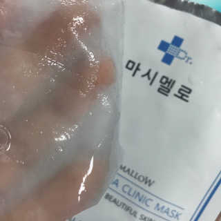 닥터마시멜로 닥터마스멜로 마블러스 아쿠아 클리닉 마스크 — 4.5점을 준 리뷰어가 2020년 10월 올린 사용 사진