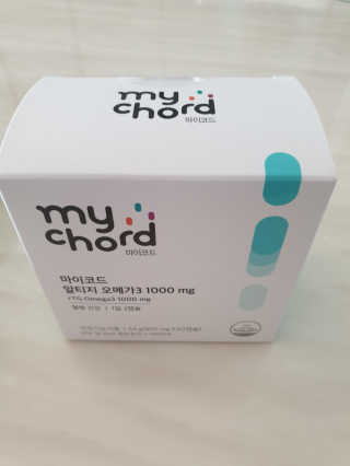 JW중외제약 마이코드 알티지 오메가3 1000 mg — 4점을 준 리뷰어가 2020년 10월 올린 사용 사진