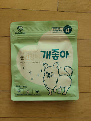 My Pet Care 천연단백질 눈건강에 개좋아 — 5점을 준 리뷰어가 2020년 11월 올린 사용 사진