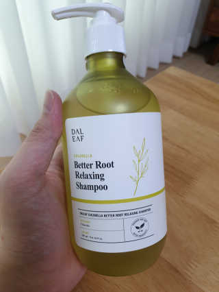 달리프 클로렐라 베러 루트 릴렉싱 샴푸 500ml — 5점을 준 리뷰어가 2020년 8월 올린 사용 사진