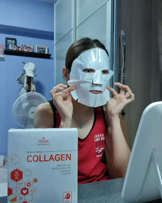 트리티스 [Treatis] Facial Sheet Mask — 5점을 준 리뷰어가 2020년 12월 올린 사용 사진