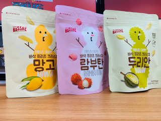 BASSAK 바삭 프리즈 크리스피 3종 — 5점을 준 리뷰어가 2020년 5월 올린 사용 사진