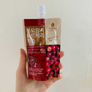 자연에온 몽모랑시 타트체리 착즙 100mL 10개입 2BOX — 5점을 준 리뷰어가 2020년 11월 올린 사용 사진