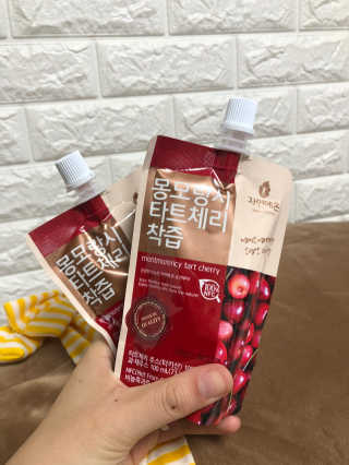 자연에온 몽모랑시 타트체리 착즙 100mL 10개입 2BOX — 5점을 준 리뷰어가 2020년 10월 올린 사용 사진