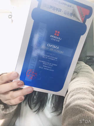 리더스코스메틱 리더스 메디유 아미노 모이스처 마스크 — 4점을 준 리뷰어가 2020년 5월 올린 사용 사진