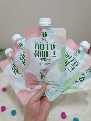 [꾸콤] 참참 OOTD쉐이크 담백한 일주일세트 50g x 5 — 5점을 준 리뷰어가 2020년 11월 올린 사용 사진