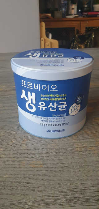 서울약사신협_프로바이오생유산균_2.5G x 100포 — 3.5점을 준 리뷰어가 2020년 9월 올린 사용 사진