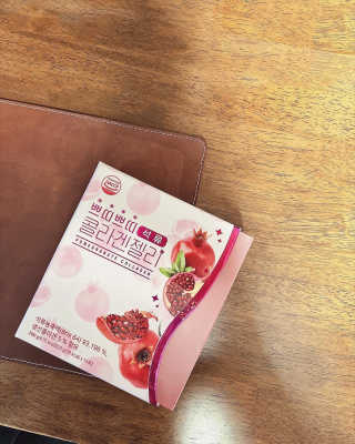 헬스업_쁘띠쁘띠석류콜라겐젤리_20g x 14포 — 5점을 준 리뷰어가 2020년 10월 올린 사용 사진
