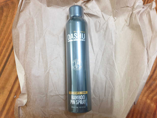 다슈 포 맨 프리미엄 밤부 핀 스프레이 300ml 리뷰 사진