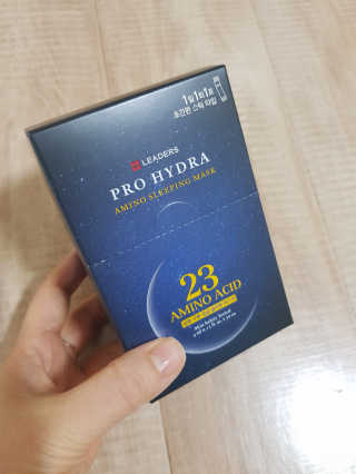 리더스코스메틱 리더스 프로 하이드라 아미노 슬리핑 마스크 — 4점을 준 리뷰어가 2020년 4월 올린 사용 사진