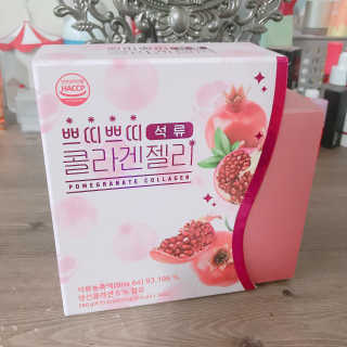헬스업_쁘띠쁘띠석류콜라겐젤리_20g x 14포 — 4점을 준 리뷰어가 2020년 8월 올린 사용 사진