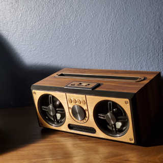 SEVIZ RETRO20W 레트로 블루투스 스피커 — 5점을 준 리뷰어가 2020년 7월 올린 사용 사진
