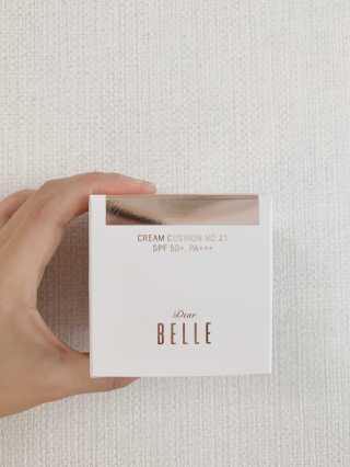 디어벨르 크림쿠션 DEAR BELLE CREAM COUSION — 5점을 준 리뷰어가 2020년 8월 올린 사용 사진