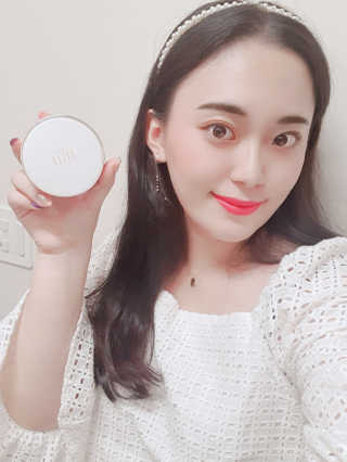 디어벨르 크림쿠션 DEAR BELLE CREAM COUSION — 4점을 준 리뷰어가 2020년 8월 올린 사용 사진