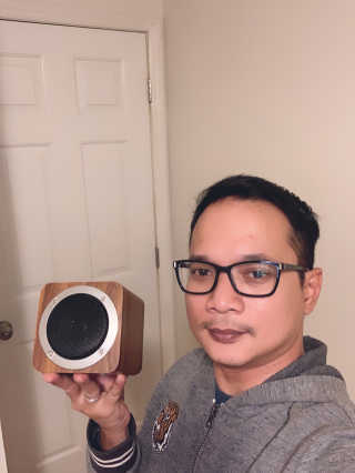 SEVIZ MINI10W 레트로 블루투스 스피커 — 5점을 준 리뷰어가 2020년 6월 올린 사용 사진