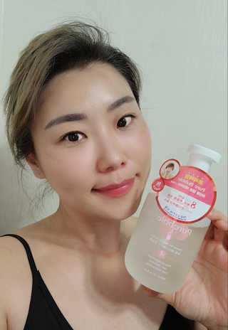 Purebble [퓨어블] 포밍 페이스워시 2종 — 5점을 준 리뷰어가 2020년 8월 올린 사용 사진