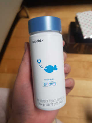 파파비오랩 승무원 콜라겐 콜라겐바다 — 5점을 준 리뷰어가 2020년 12월 올린 사용 사진