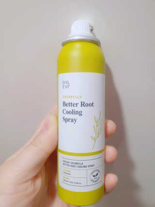 달리프 클로렐라 베러 루트 쿨링 스프레이 100ml — 5점을 준 리뷰어가 2020년 8월 올린 사용 사진