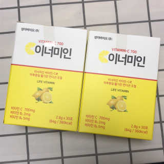 이너미인 VITAMIN-C 700 — 5점을 준 리뷰어가 2020년 10월 올린 사용 사진