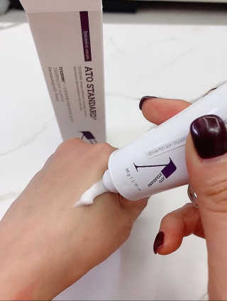 아토스탠다드 인텐시브 크림 — 5점을 준 리뷰어가 2020년 11월 올린 사용 사진