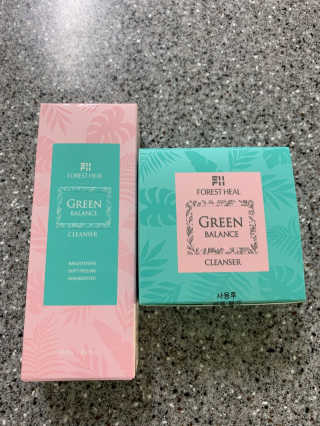 포레스트힐 SS 그린 밸런스 클렌져 50ml + 40ml — 5점을 준 리뷰어가 2020년 7월 올린 사용 사진