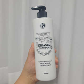 키라니아 피토스칼프 탈모완화 기능성샴푸 500ml — 5점을 준 리뷰어가 2020년 12월 올린 사용 사진