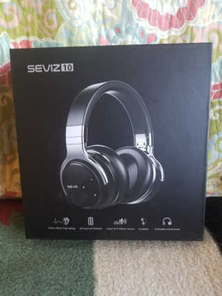 SEVIZ Bluetooth Headphones 10 3color — 5점을 준 리뷰어가 2020년 6월 올린 사용 사진