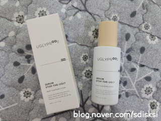 어글리프루프 세럼 스탑디어글리 딥 컨템플레이션 30ml — 5점을 준 리뷰어가 2020년 11월 올린 사용 사진