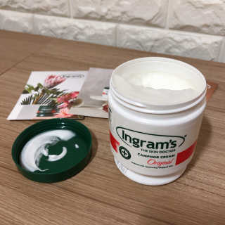 인그람스 캠퍼 크림 오리지널 300ml — 5점을 준 리뷰어가 2020년 4월 올린 사용 사진