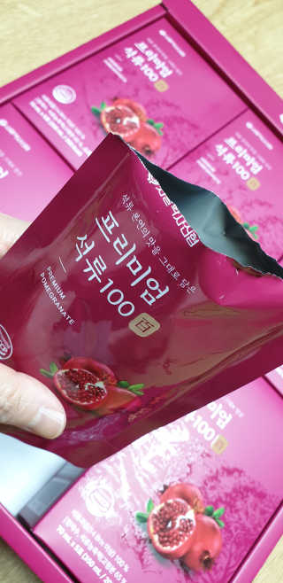 서울약사신협 약사신협_석류100_70ml x 30포 — 5점을 준 리뷰어가 2020년 9월 올린 사용 사진