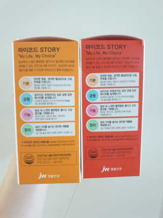 JW중외제약 마이코드 멀티비타민미네랄 포 우먼 — 5점을 준 리뷰어가 2020년 8월 올린 사용 사진