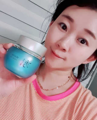 네이처컬렉션 수려한 효비담 수분샘 크림 75ml — 5점을 준 리뷰어가 2020년 4월 올린 사용 사진