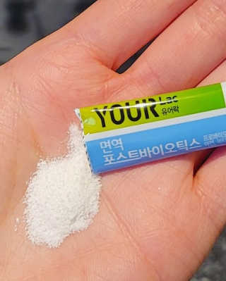 [풀무원건강생활] 면역 포스트바이오틱스 1팩 — 5점을 준 리뷰어가 2020년 11월 올린 사용 사진