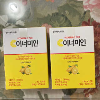 이너미인 VITAMIN-C 700 — 5점을 준 리뷰어가 2020년 9월 올린 사용 사진