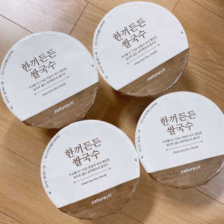 [네이처빌] 우리쌀로 만든 글루텐프리 컵쌀국수 — 4점을 준 리뷰어가 2020년 10월 올린 사용 사진