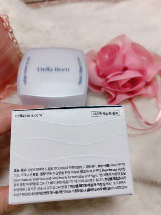 델라본 마린 콜라겐 수분크림 — 5점을 준 리뷰어가 2020년 7월 올린 사용 사진