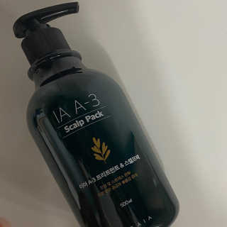 아카이아 이아 A3 헤어스캘프팩 500ml — 4.5점을 준 리뷰어가 2020년 6월 올린 사용 사진