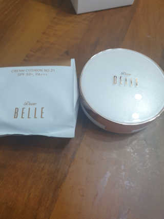 디어벨르 크림쿠션 DEAR BELLE CREAM COUSION — 3.5점을 준 리뷰어가 2020년 8월 올린 사용 사진