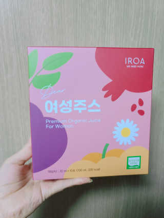 이로아 디어 여성주스_10포 — 4점을 준 리뷰어가 2020년 10월 올린 사용 사진