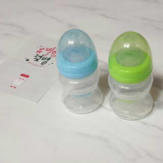 유비맘 신생아젖병 120ml 트리플팩_ 젖꼭지 포함 — 5점을 준 리뷰어가 2020년 6월 올린 사용 사진