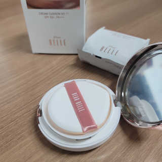 디어벨르 크림쿠션 DEAR BELLE CREAM COUSION — 5점을 준 리뷰어가 2020년 8월 올린 사용 사진