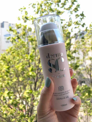 derma SC-Cream 더마에스씨 크림 100ml — 5점을 준 리뷰어가 2020년 4월 올린 사용 사진
