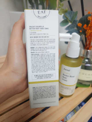 달리프 클로렐라 베러 루트 헤어토닉 100ml — 4점을 준 리뷰어가 2020년 10월 올린 사용 사진