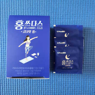 프롬바이오 홍쓰다스 아침,저녁 맞춤형 다이어트식품 14포+14포 — 5점을 준 리뷰어가 2020년 6월 올린 사용 사진