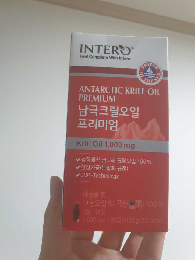 인테로 크릴오일 프리미엄 리뷰 사진