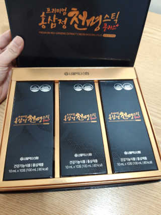 서울약사신협 약사신협_천명플러스스틱_10mlx30포 — 5점을 준 리뷰어가 2020년 9월 올린 사용 사진